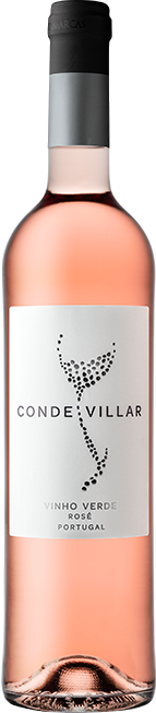 Garrafa de vinho Conde Villar Verde Rosé