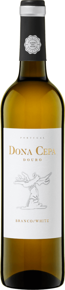 Garrafa de vinho Dona Cepa Branco