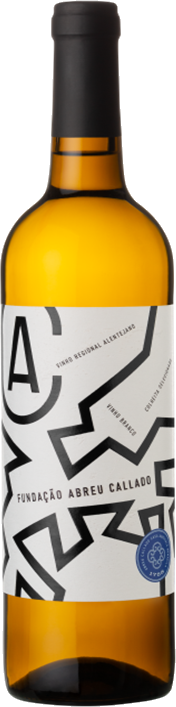 Garrafa de vinho Fundação Abreu Callado Colheita Selecionada Branco