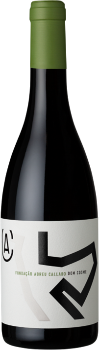Garrafa de vinho Fundação Abreu Callado Dom Cosme