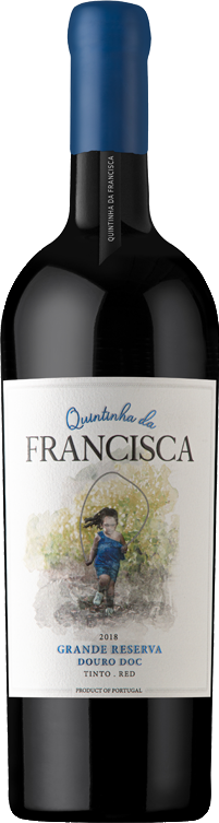 Garrafa de vinho Quinta da Francisca Grande Reserva 2019