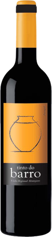 Garrafa de vinho Tinto do Barro