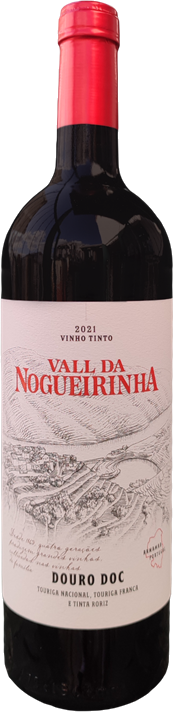 Garrafa de vinho Vall da Nogueirinha Tinto